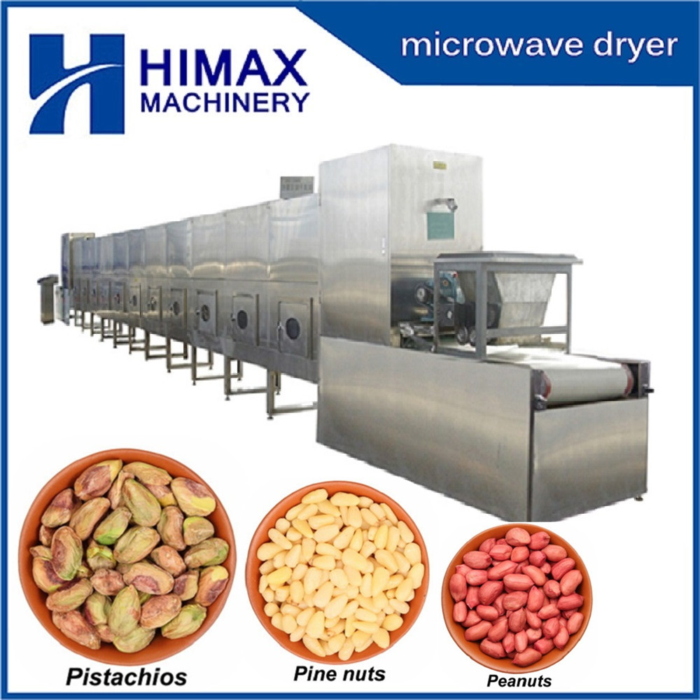 Industrial Microwave vacuum Tunnel Dryer Dehydrator Machine China